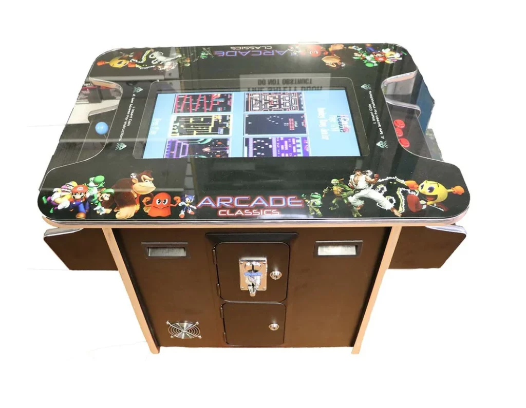 sit down arcade machine